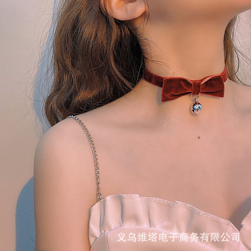 圣诞摇铃变装抖音同款变装秀圣诞节圣诞项链圣诞脖子铃铛圣诞饰品|ms