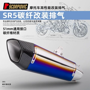 Z400 R3 MT07 MT09 motosiklet modifikasiya SR 5 karat 51mm universal quyruq hissə