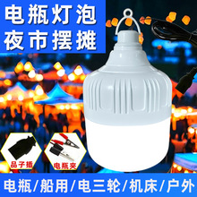 12V36V48V电瓶灯节能摆地摊球泡灯船用电动车专用低压直流led灯泡