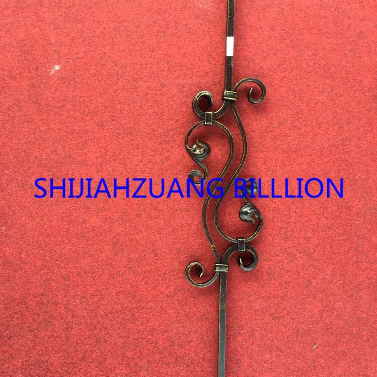 铁艺楼梯杆 河北工厂 石家庄 立柱 大门 扶手栏杆 围栏 配件