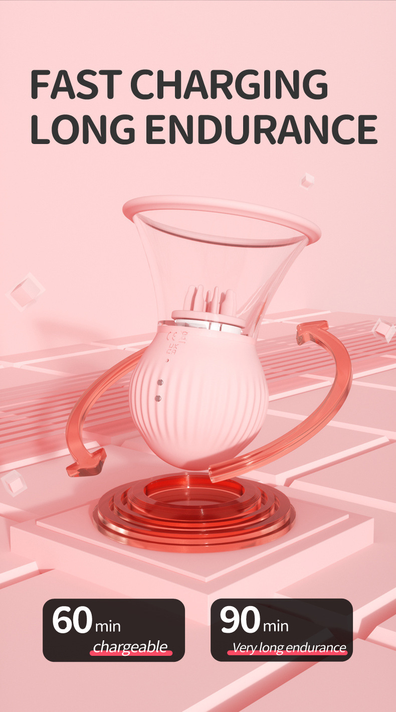 App Controlled Breast Massager With Vacuum Adsorption Technology_voghion.com