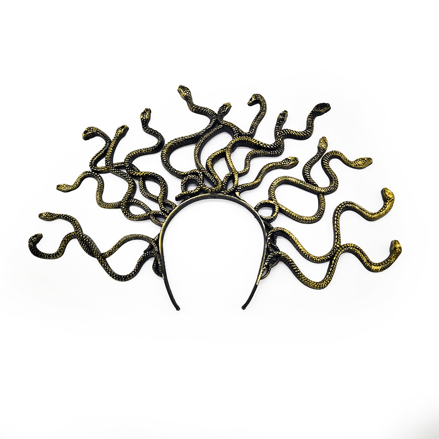 Diadema de Medusa con Serpientes de Plástico, Decorativo, para Halloween y Fiesta de Disfraces image 6