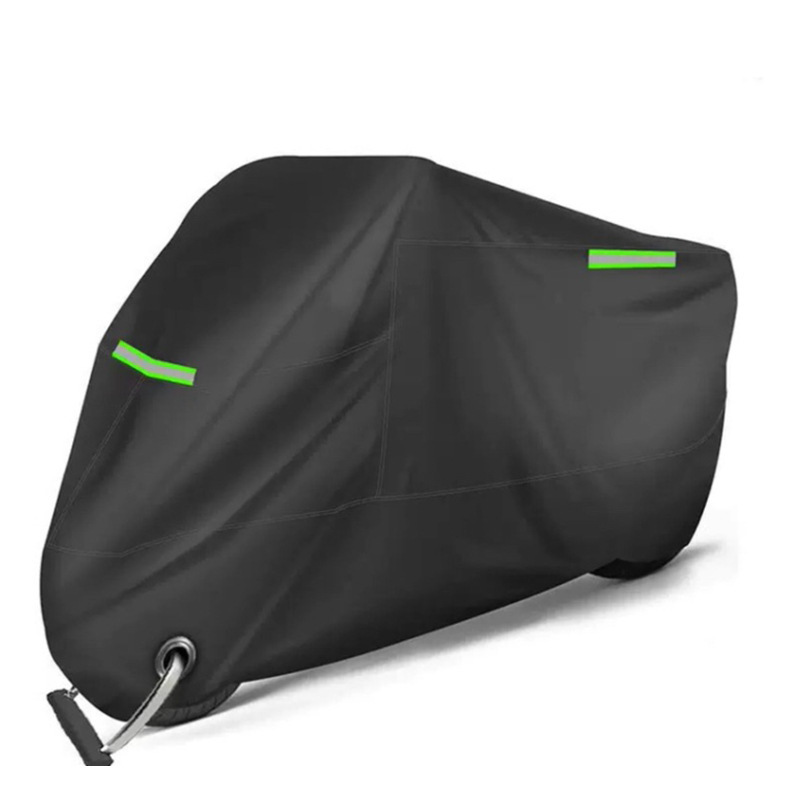Spot Polyester Taffeta Motorcycle Cover 190t Motorcycle Cover Sun Protection Rainproof Dustproof Cross-Border Motorcycle Cover