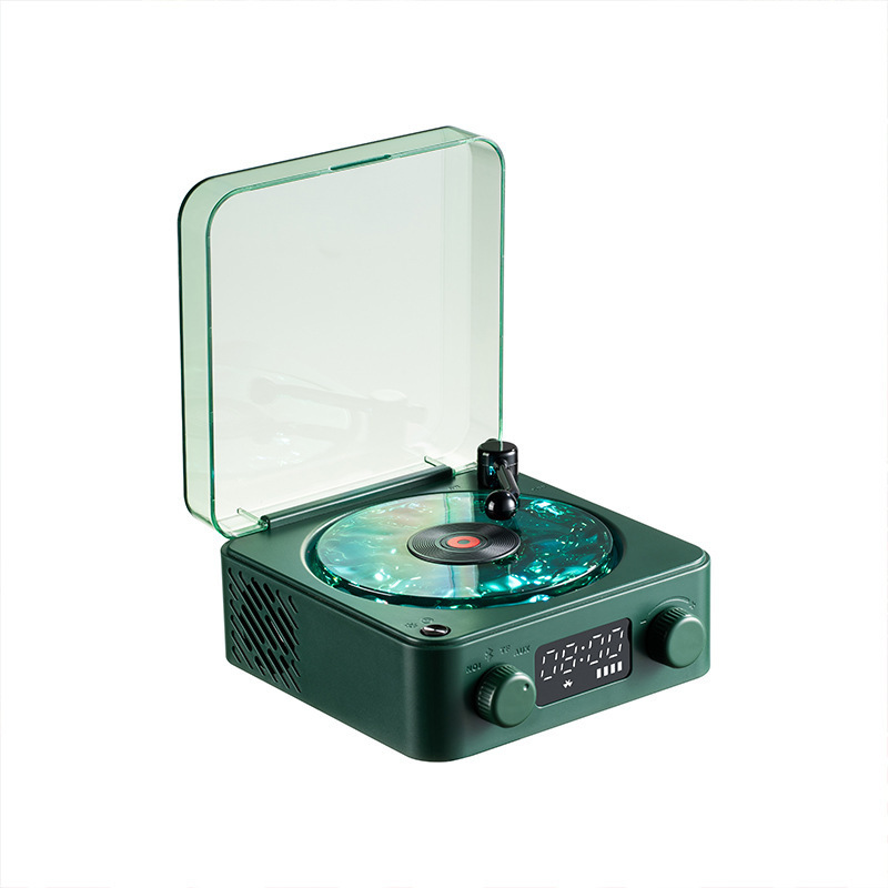 クロスボーダー爆発ホワイトノイズレトロホワイトノイズbluetoothスピーカーワイヤレス小型高音質ビニールレコード音響|undefined