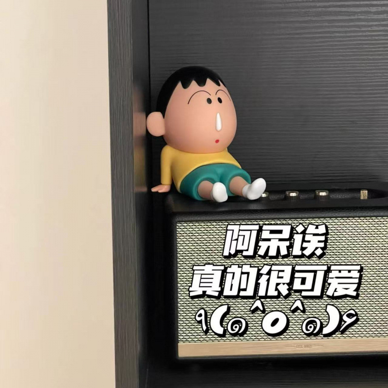 新款卡通蠟筆小新手機支架家用辦公桌面懶人平板支架多用支架批髮 3