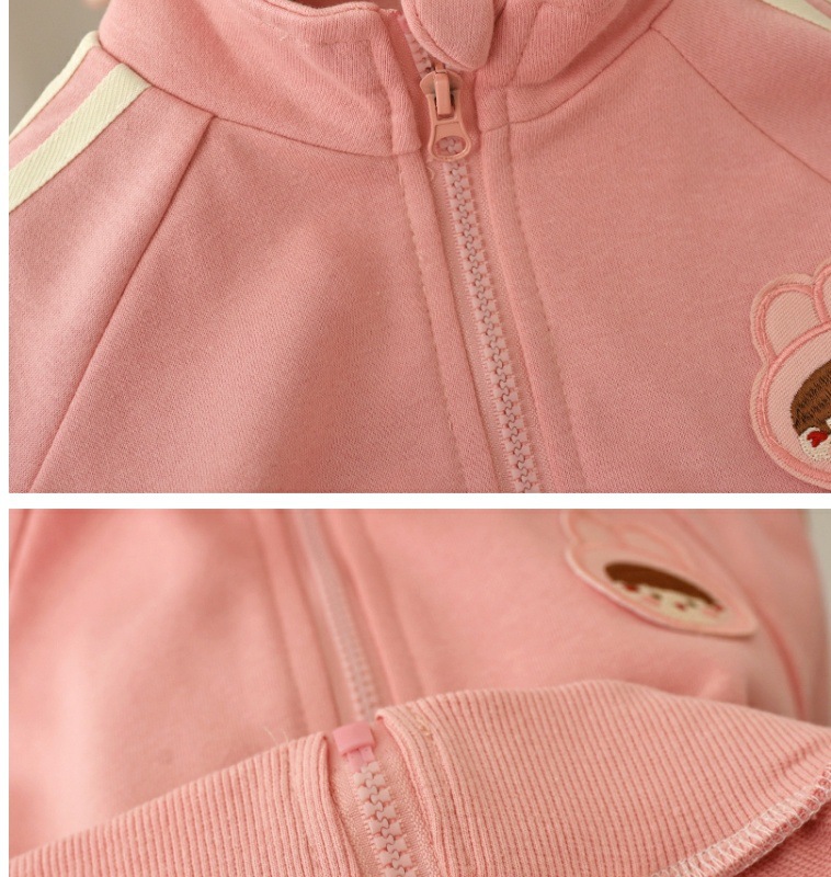 Girls' Suit Westernized Korean Wear Spring and Autumn Long Sleeve Children's Clothing Sports Baby Two_voghion.com