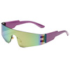 Sunglasses, men's sports fashionable glasses solar-powered, 2022, punk style