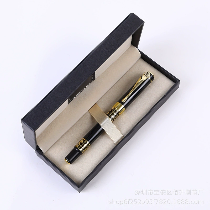 Ретро метал pen rollerball, древесный узор, винтажные наборы подарков и коробки, легкий 0,102 кг