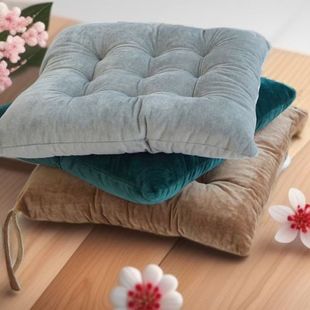 Thickened Plush Cushion Winter Warm Ass Cushion Non-Slip Chair Cushion Household Sofa Dining Table and Chair Stool Cushion