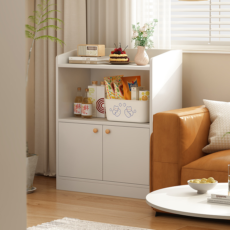 Living Room Storage Cabinet Floor-Standing Tea Cabinet Storage Cabinet Utility Cabinet Meal Preparation Cabinet Sideboard Wall-Mounted Integrated Storage Cabinet