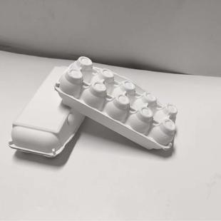 Egg Cartons Are Biodegradable and Can Be Used for Commercial Use at Street Stalls. the 10-Piece Compartmented Tray Is an Environmentally Friendly Paper Pulp Packaging Box That Can Be Stored
