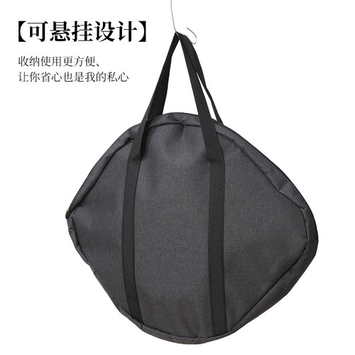 Wholesale new product multifunctional large capacity camping outdoor steak plate storage bag portable self-driving grill pan storage bag