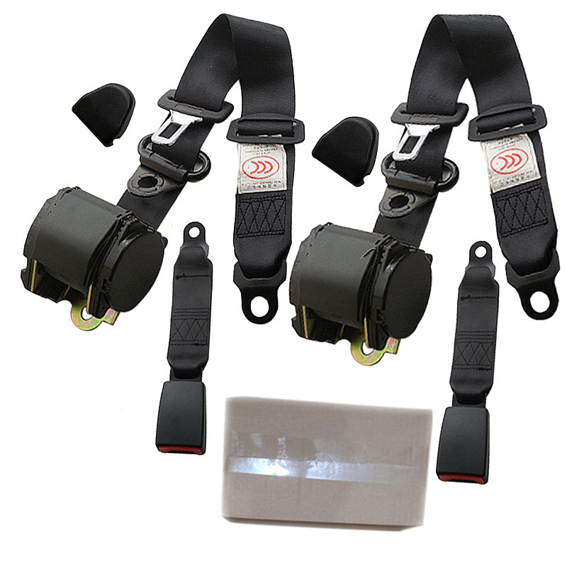 Car Seat Belt, Truck, Bus, School Bus, Driver and Passenger Three-Point Automatic Retractable Seat Belt with Emergency Locking