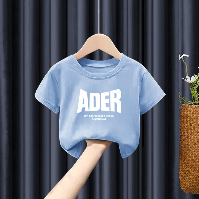 순면 T 스카이블루