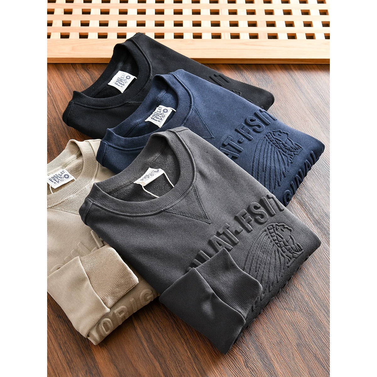 Модный бренд! Приятный для кожи хлопок с эффектом стирки! Мужская повседневная толстовка с 3D-тиснением для весны и осени, для внешней торговли.