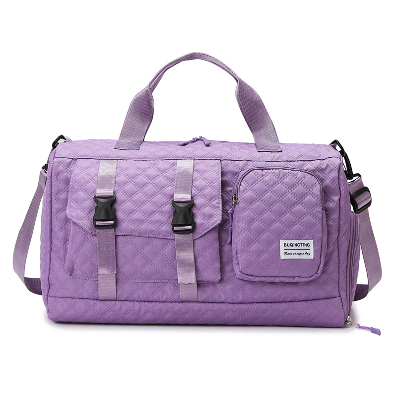 Se puede equipar la nueva bolsa de viaje de gran capacidad separada en seco y húmedo, bolsa de fitness deportiva multifuncional de un solo hombro, bolsa de equipaje