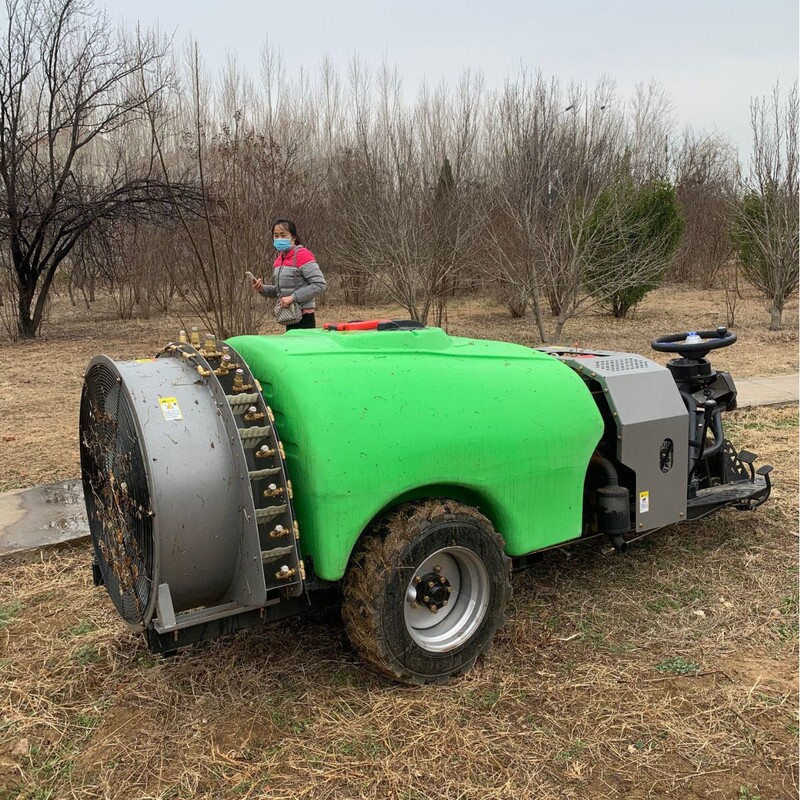 Orchard Ride-On Sprayer, High-Pressure Three-Wheel Air-Supply Sprayer, Self-Propelled Fruit Tree Sprayer in Stock