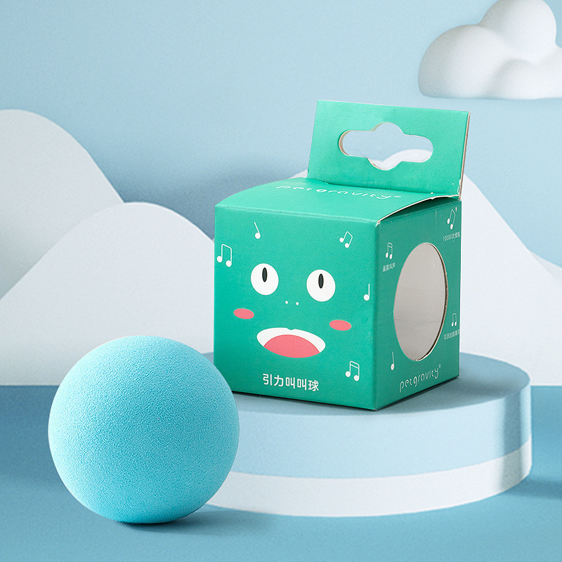 Gato de explosión transfronteriza sonido vibración USB recargable pájaro azul gorrión juguete perro mascota juguete gato