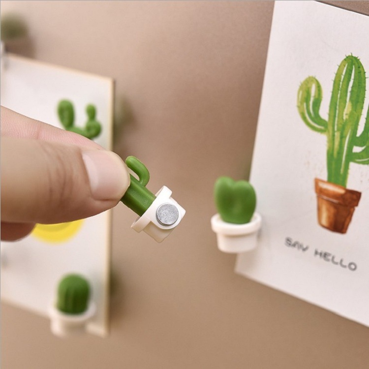 模擬緑植物サボテン冷蔵庫磁気吸引パンチングオーナメントクロスボーダーホットセール|undefined
