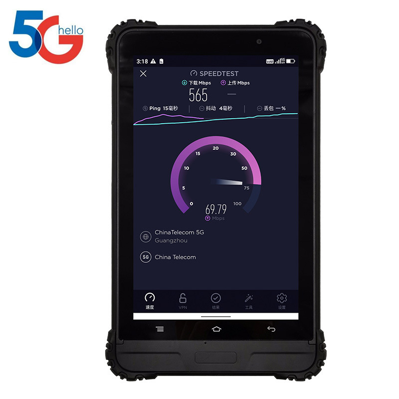 5G Three Tablet PC IP68 Waterproof popular brands NFC Fingerprint OTG External connection 8 hold Industry Flat