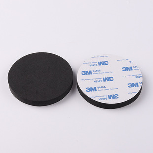 Single-sided round foam pad 3M adhesive foam pad thickened self-adhesive EVA sponge pad shock-absorbing pad