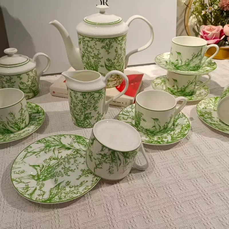 Чайный набор, Afternoon tea, европейский стиль, стиль легкой роскоши