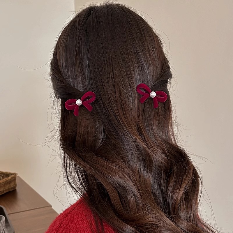 Año Nuevo broche rojo broche