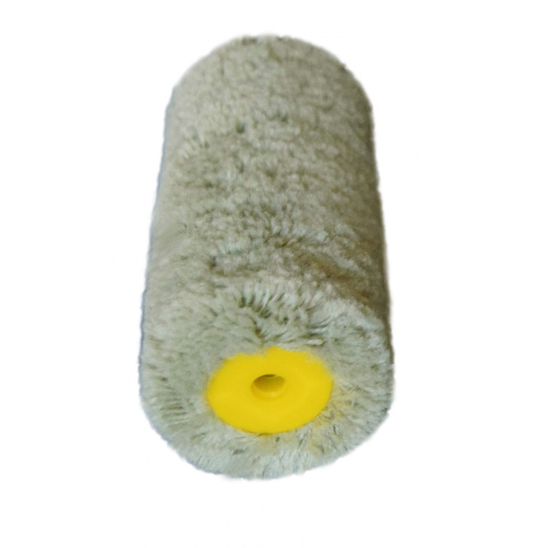 4 pulgadas 6 cepillo de rodillos de resina 10 cm cepillo de rodillos de pintura 15 cm vello largo vello grueso nylon herramientas de polietileno de fibra de vidrio