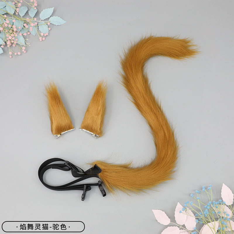 日本の猫娘lolita獣耳獣尾コスプレアクセサリー
