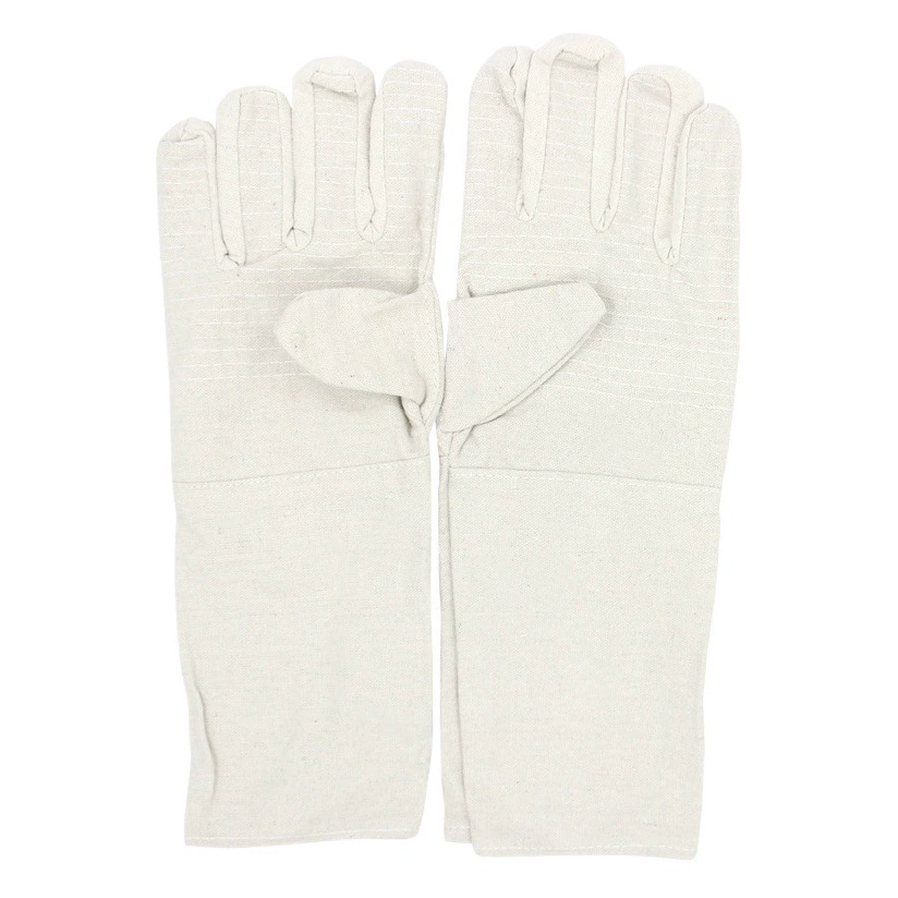 Оптовые рабочие перчатки для защиты рук, 12-ниточные, 24-ниточные, двухслойные, сварочные, нескользящие, износостойкие перчатки для сварщиков