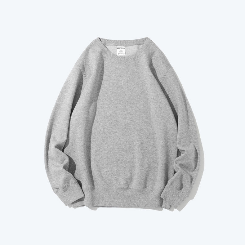 Sudadera de forro polar para trabajo con impresión de logotipo personalizado, uniforme de equipo publicitario, camiseta de grupo con texto impreso, uniforme de trabajo de manga larga al por mayor, engrosada.