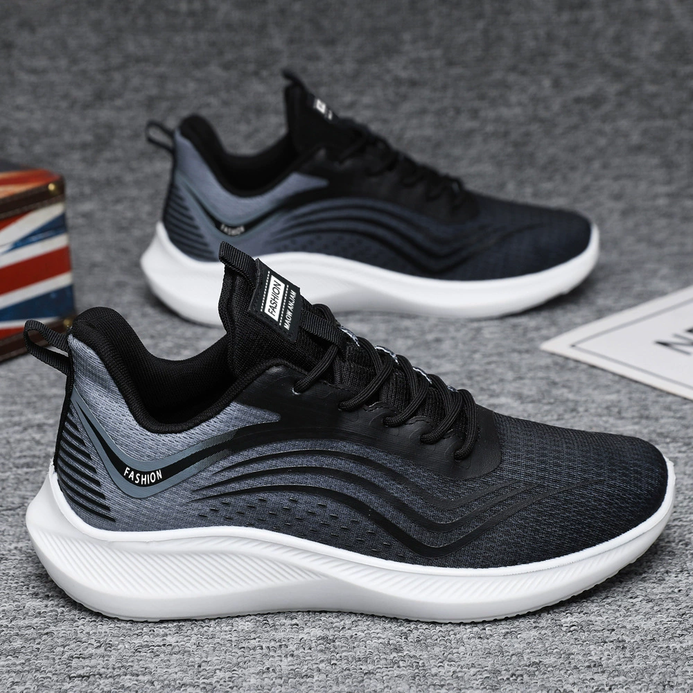 2024 новая мода корейская модная спортивная мужская обувь летающая дышащая
