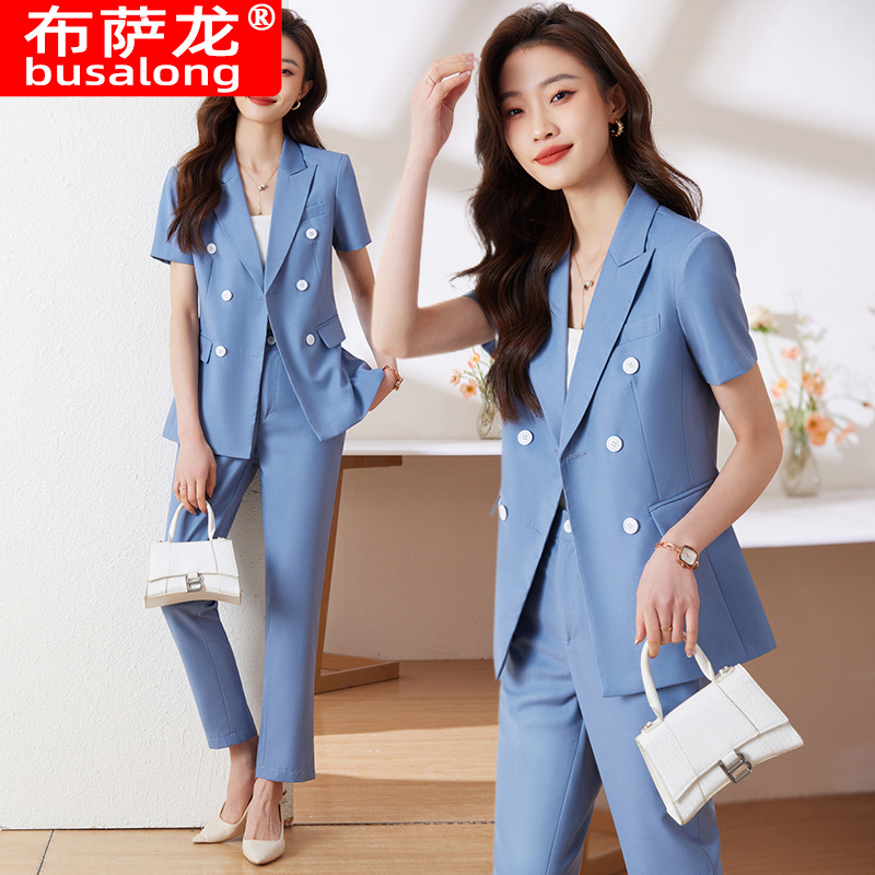 2025 new busalong spring OL classic short-sleeved professional…