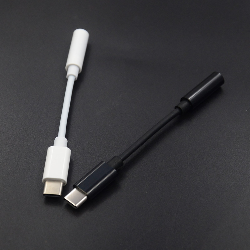Type-c回転3.5mmオーディオアダプタ携帯電話イヤホン変換ケーブル聴歌通話変換ヘッドは華為を適用する|undefined