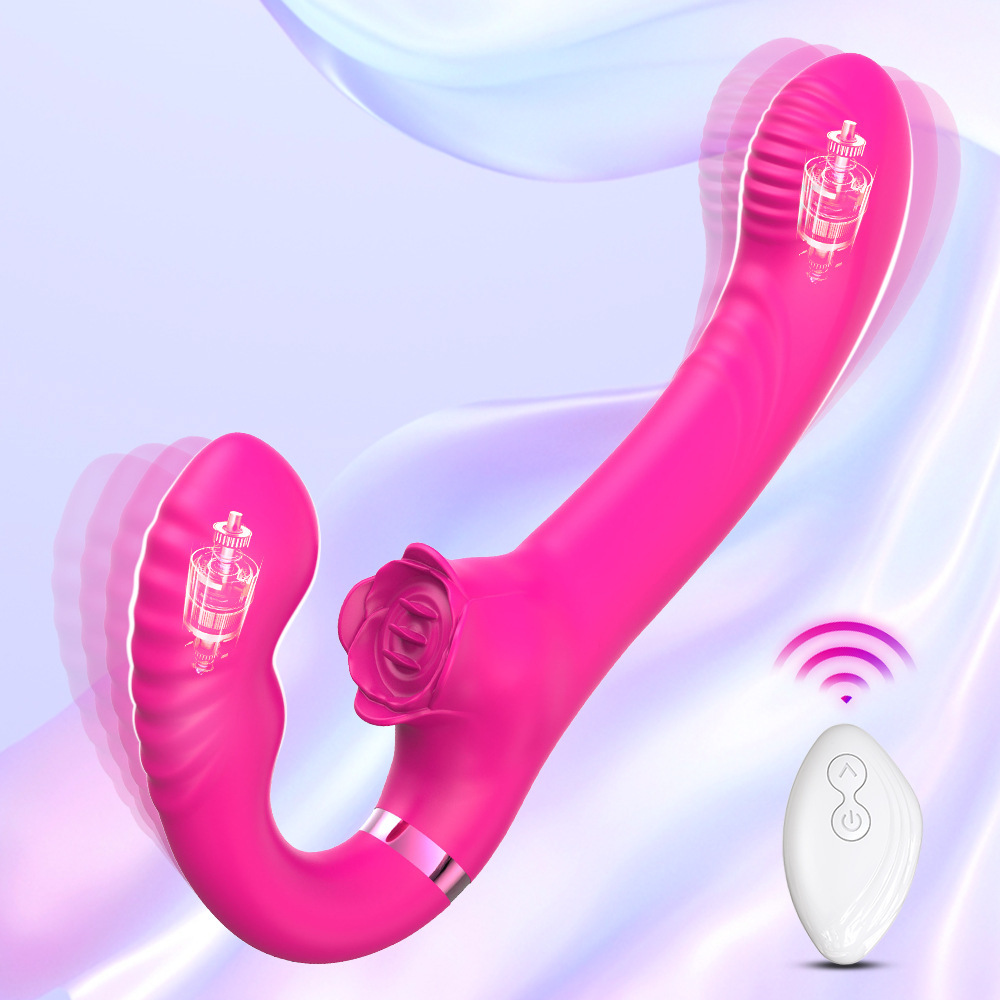 Sex toys - Female masturbator, double charging vibrator, massage stick, in body adult sex toy_voghion.com
