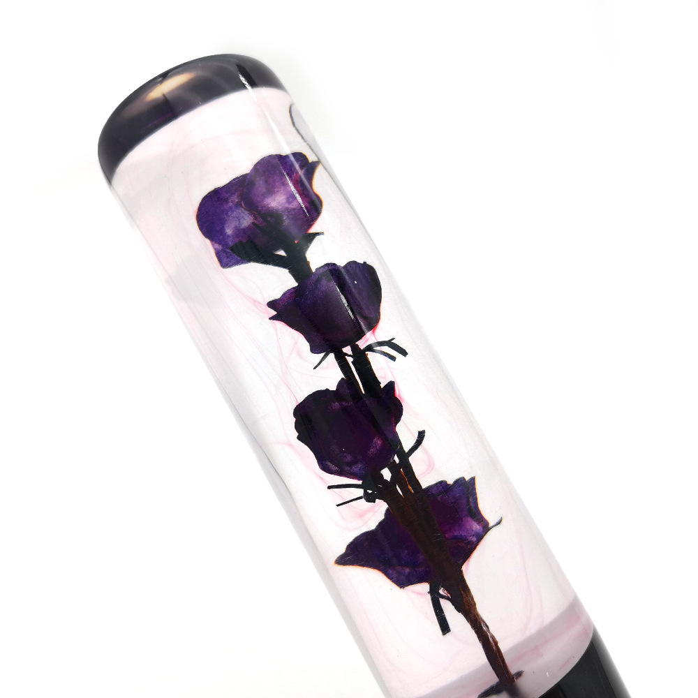 10/15/20CM Acrylic Crystal Rose Car Gear Shift Knob