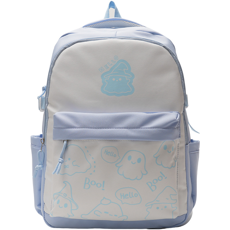 La moda transfronteriza está llena de nuevas bolsas de hombro de estudiantes de secundaria y secundaria de gran capacidad y alto valor facial 2025.