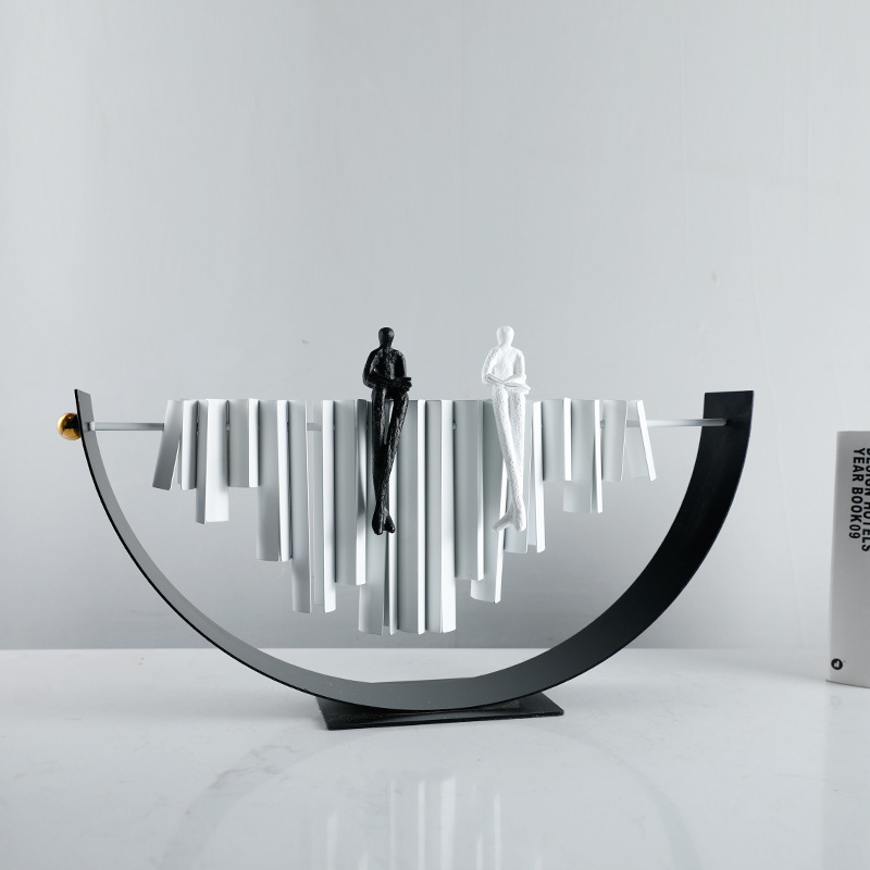 Modern minimalist metal creative art sof...