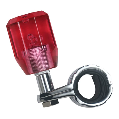 force-saving bearing assist pusher — Steering wheel booster - octagonal-red