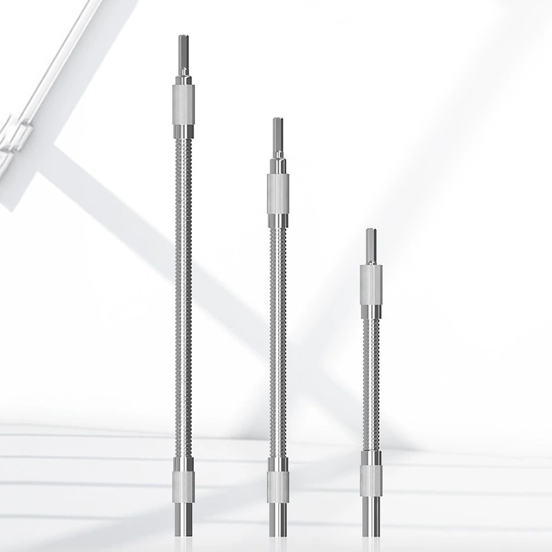 Трансграничная электрическая дрель, металлический гибкий вал, электрическая отвертка, многоугольное поворотное магнитное многофункциональное сверло, удлинитель, соединительный стержень