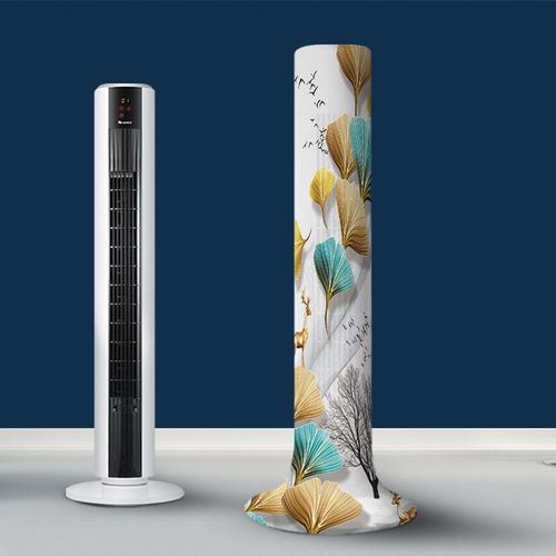 Tower fan dust cover elastic all-inclusive Gree beauty universal fan cover three-dimensional electric fan dust cover storage cover