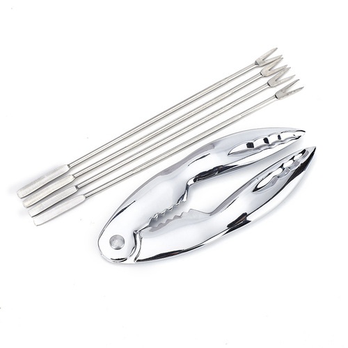 Summer household crab-eating tool multi-functional crab scissors, shrimp-eating crab claws, crab needles, crab-cutting hairy crab tools