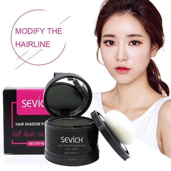 Sevich4G Hairline Powder Shadow Powder Hair Concealing Powder Hairline Modification and Filling Hairline Replenishing Powder Cross-Border In-Stock