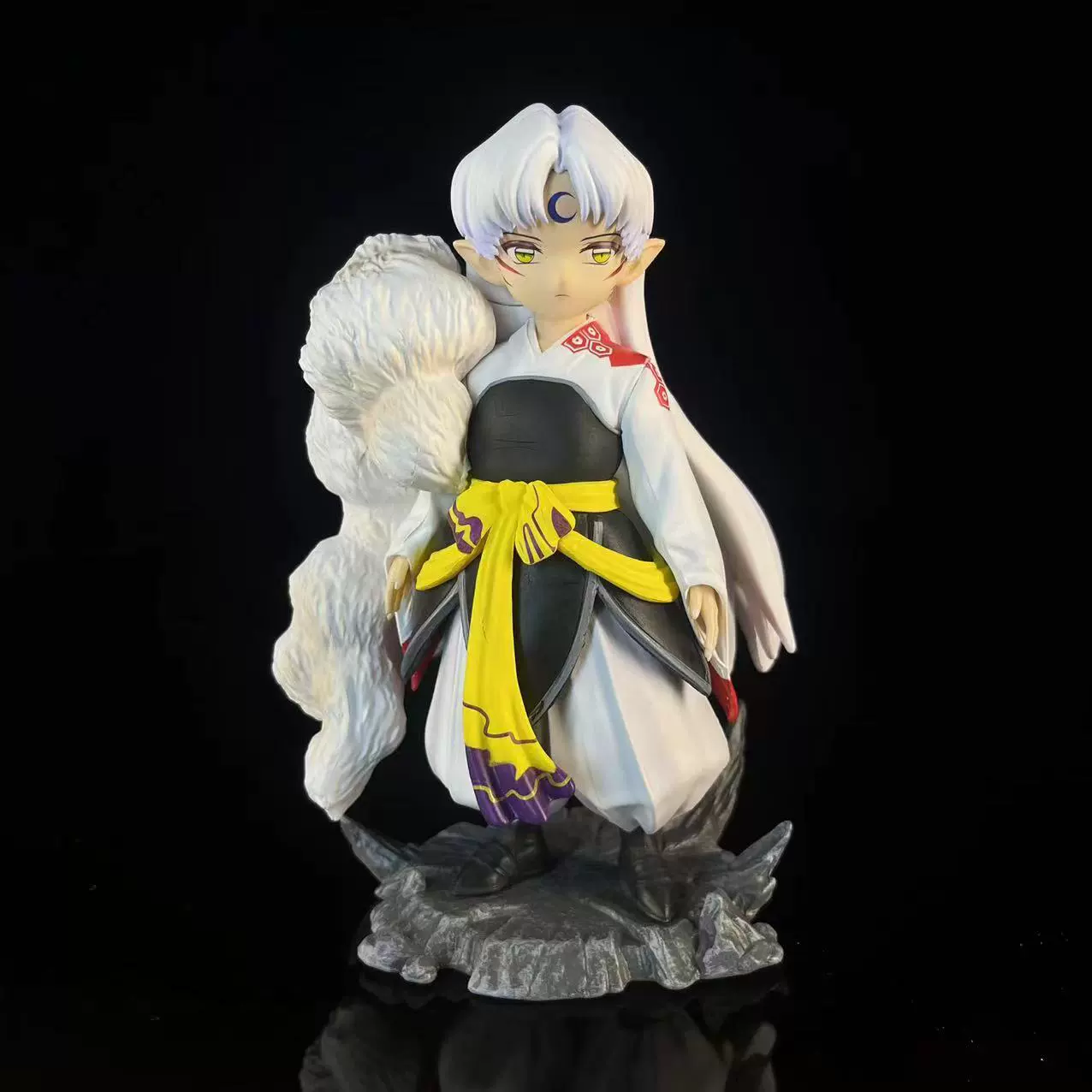 Детская фигурка Сессхомару, аниме, стоящая Сессхомару, милая кукла, модель, фигурка, орнамент, модная игрушка, периферийные устройства