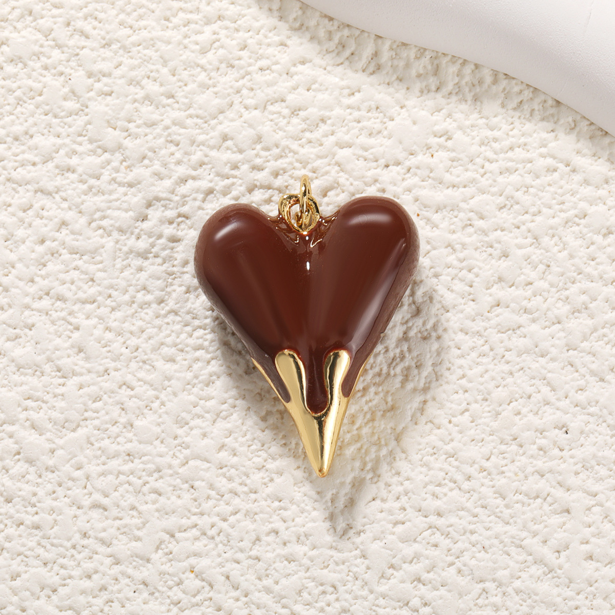 4g Weight Pendant Jewelry Making Type 20 * 25mm Jewelry Making Size Zircon Inlay Material DIY Jewelry Accessories Classification 1 Piece Quantity Copper Material Heart Shape Pattern Polished Finish Enamel, Plating, Inlay Design IG Style Style 1 Piece 20 * 25mm Copper Zircon Heart Shape Polished Pendant 21