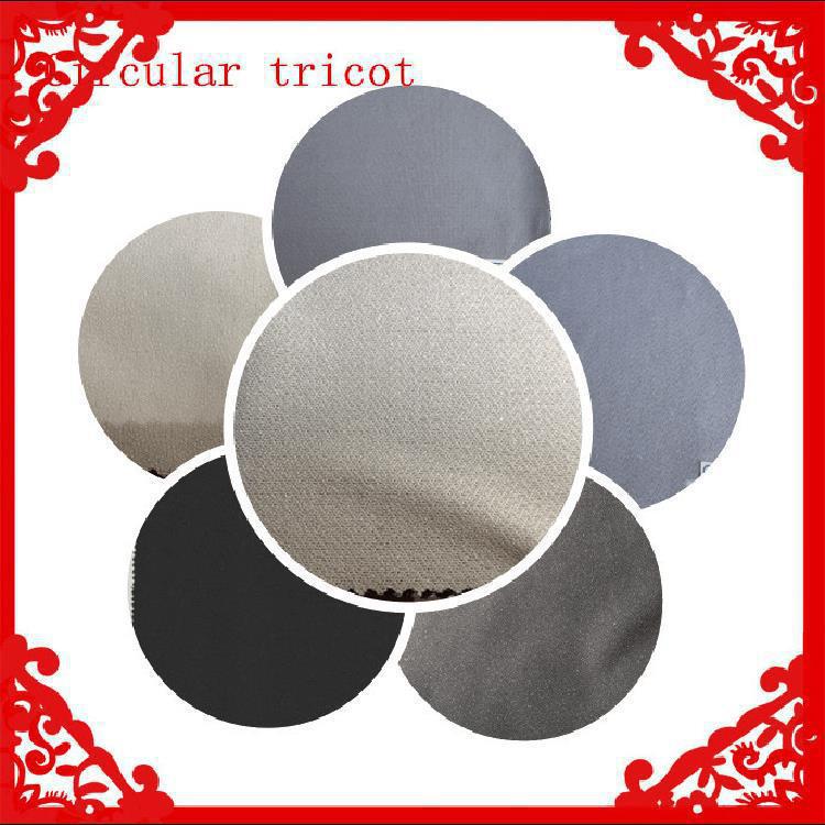 Spot four-sided elastic knitted lining cloth black and white elastic…