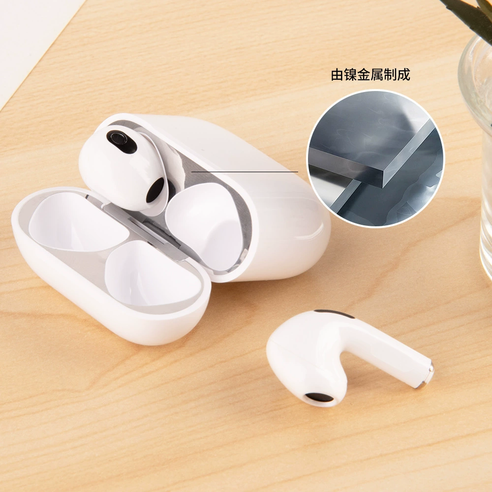 Apple, compatible metal sticker, protective case, iPhone4, universal headphones, fall protection