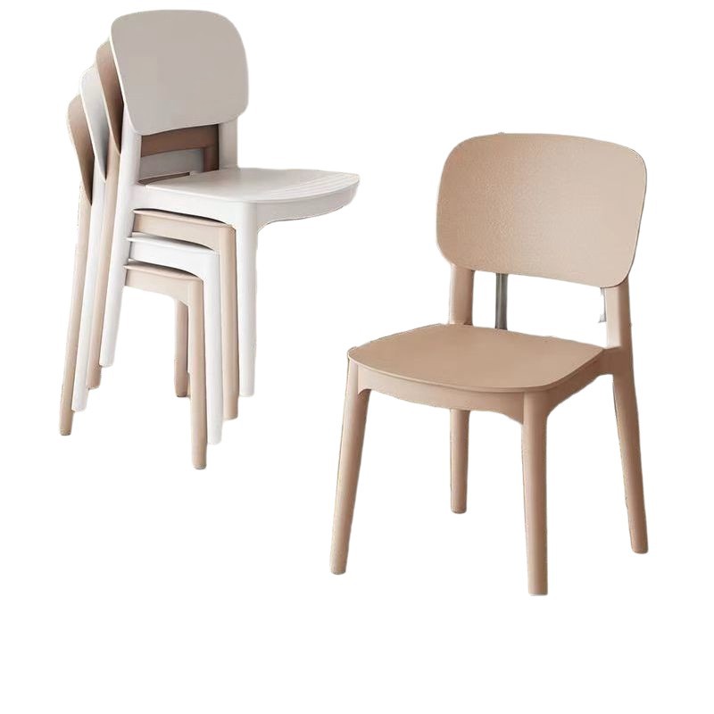 Thickened Backrest Dining Chair for Home Use, Modern and Simple, Commercial Use, Popular in Restaurants, Outdoor Table and Chair, Whirlwind Stool, Plastic Chair