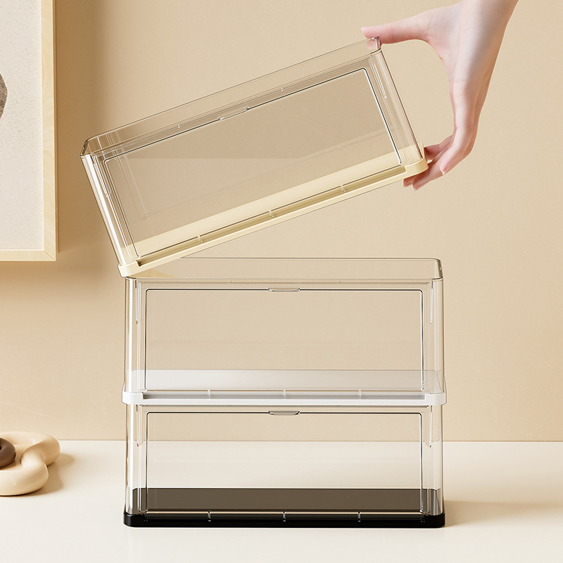 手作りブラインドボックス収納ボックス重ね展示ボックス防塵PETプラスチックボックス展示棚人形人形人形展示ボックス|undefined