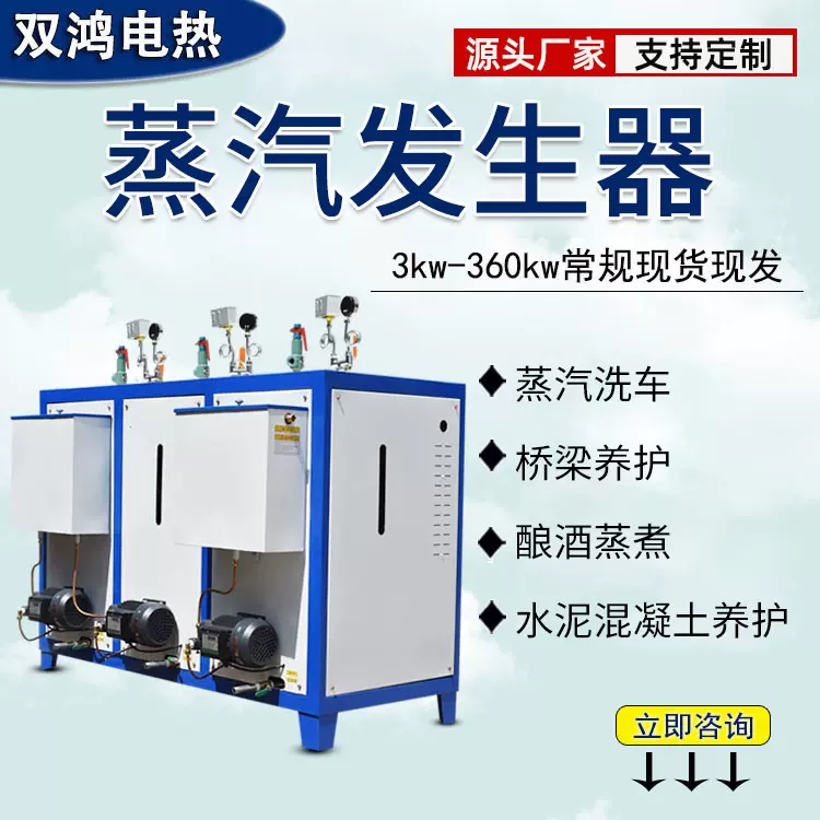 电加热蒸汽机 桥梁养护器混凝土蒸汽养护机 酿酒电热蒸汽锅炉工业